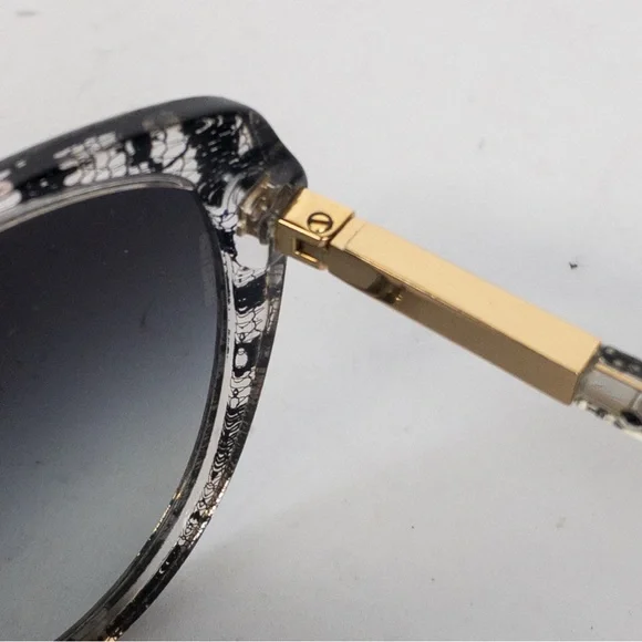 Dolce & Gabbana 4175 Black and White Sunglasses display picture 3